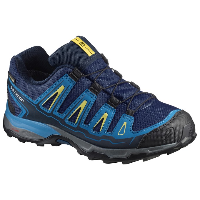 Salomon Vandresko Børn Mørkeblå / Sort - X-ULTRA GTX® J (OHBRY-9237)
